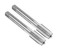 sourcing map 2 pz Tappo A Mano 7/16"-20 UNF 2B Filettatura Mano Sinistra Stile Rubinetti Flauto Dritto Vite Tapping Strumento Filettatura Acciaio Ad Alta Velocità HSS6542