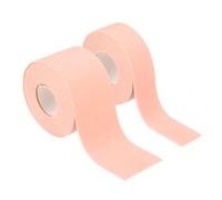 sourcing map 2 rotoli di nastro sigillante impermeabile autoadesivo, sigillante per bagno, vasca da bagno, WC, cucina, piano di lavoro, parete, bordo di protezione, rosa, 9 x 10 m, 3,8 x 25 m