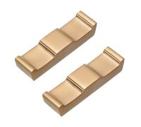 sourcing map 2 supporti per bacchette, in acciaio inox 304, 6,6 x 1,8 x 1,3 cm, utensili da cucina per la casa, per cucchiai, forchette, cucchiaini, utensili da pranzo, colore oro rosa