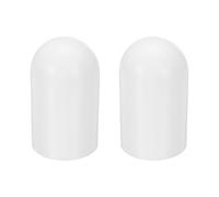 sourcing map 2 tappi per diffusore per torce, 30 mm di diametro interno x 55 mm di altezza, in silicone, flessibili, per viti di protezione per torce a LED, luci a LED da 31 a 35 mm, per tubi di