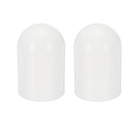 sourcing map 2 tappi per diffusore per torce, 35 mm di diametro interno x 57 mm di altezza, in silicone, flessibili, per viti di protezione per torce a LED, luci a LED da 36-39 mm, per tubi di mobili