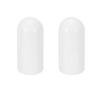 sourcing map 2 tappi per diffusore per torcia, 20 mm di diametro interno x 50 mm di altezza, in silicone, flessibili, per viti di protezione per torce a LED, luci a LED da 21-23 mm, per tubi di mobili