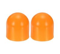 sourcing map 2 tappi per diffusore per torcia, 43 mm di diametro interno x 50 mm di altezza, in silicone flessibile, protezione per filettatura, per torce LED da 44-46 mm, bulloni per tubi mobili