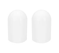 sourcing map 2 tappi per diffusore per torcia, 44,5 mm di diametro interno x 74 mm di altezza, in silicone, flessibili, per viti di protezione per torce a LED, luci a LED da 46-49 mm, per tubi di