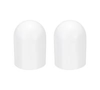 sourcing map 2 tappi per diffusore per torcia, 53,5 mm di diametro interno x 78 mm di altezza, in silicone, flessibili, per viti di protezione per torce a LED, luci a LED da 54-58 mm, per bulloni per