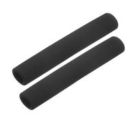 sourcing map 2 tubi in schiuma per supporto per impugnatura, isolamento per tubi, diametro interno 25 mm, diametro esterno 35 mm, diametro esterno 195 mm, nero