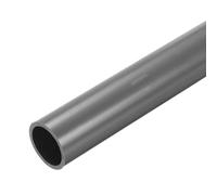 sourcing map 2 tubi rigidi rotondi in PVC da 3,5 cm, diametro interno 28,8 mm, diametro esterno 34 mm, alto impatto, per tubi dell'acqua, acquari, acquari, serre da giardino, grigio