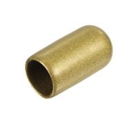 sourcing map 20 cappucci terminali in gomma da 10 mm, in vinile, rotondi, per tubi, tappi per bulloni, protezioni per filettature, colore