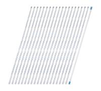 sourcing map 20 cavi piatti e flessibili sottili FFC, 10 pin, passo 0,5 mm, lunghezza 400 mm (tipo A) per stampante LCD 3D, fotocamera, computer portatile