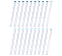 sourcing map 20 cavi piatti e flessibili sottili FFC, 30 pin, passo 0,5 mm, lunghezza 200 mm (tipo B) per stampante LCD 3D, fotocamera, computer portatile, audio