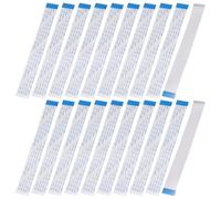 sourcing map 20 cavi piatti e flessibili sottili FFC, 36 pin, passo 0,5 mm, lunghezza 150 mm (tipo B) per stampante LCD 3D, fotocamera, computer portatile, audio