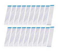 sourcing map 20 cavi piatti e flessibili sottili FFC, 40 pin, passo 0,5 mm, lunghezza 100 mm (tipo B) per stampante LCD 3D, fotocamera, computer portatile, audio