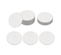 sourcing map 20 dischi in acciaio inossidabile, 32 mm di diametro, 1,7 mm di spessore, piatti rotondi e piatti, piastre metalliche circolari per timbratura e creazione di gioielli