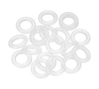 sourcing map 20 guarnizioni in silicone con diametro esterno di 16 mm, diametro interno di 9 mm, larghezza 3,5 mm, sistema metrico di tenuta idraulica, VMQ, rondella O-ring per idropulitrice e