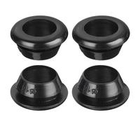 sourcing map 20 occhielli in gomma con diametro di montaggio di 14 mm, per fori in gomma da 12 mm di diametro interno, per cavi di protezione firewall, colore nero