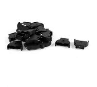 sourcing map 20 pezzi in plastica CR2032 A bottone batteria al litio Supporto prese