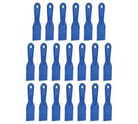 sourcing map 20 raschietti per stucco, larghezza 5,1 cm, in plastica flessibile, per stucco e vernice, per nastrare cartongesso, spalmare, dipingere, graffiare, blu