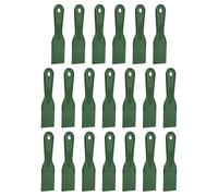 sourcing map 20 raschietti per stucco, larghezza 5,1 cm, in plastica flessibile, per stucco e vernice, per nastrare cartongesso, spalmare, dipingere, graffiare, colore: verde scuro