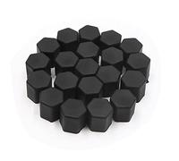 sourcing map - 20 tappi di copertura in gomma per pneumatici auto, 15 mm, colore nero
