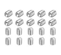 sourcing map 20 viti con testa a brugola M10-1,5 x 12 mm, in acciaio inossidabile 304, viti a testa esagonale, per riparazioni di mobili da bagno, progetti fai da te