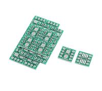 sourcing map 20pz 12mmx12mm SOP8 SSOP8 TSSOP8 per DIP8 Adattatore PCB convertitore