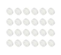 sourcing map 24 pezzi modulo 0,5 ingranaggi in plastica, piccoli ingranaggi in plastica a 18 denti mandrino 2,3 mm ID 4,5 mm di spessore modello 182,5 A per motore RC auto robot fai da te ricambio