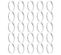 sourcing map 25 fascette stringitubo da 91-114 mm, in acciaio inox 304, regolabili, con viti a croce, kit assortito per tubi del carburante, tubi automobilistici