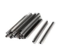 25pz con passo da 2,54 mm a doppia 80-Pin Maschio 90 Grado pin connettore