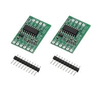sourcing map 2pcs HX711 Sensore di pesatura a doppio canale 24 bit di precisione A/D, modulo 16 x 24 mm sensore di pressione di pesatura per kit bilancia elettronica da cucina fai da te