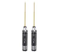 sourcing map 2pcs RC Hex Cacciavite 1.27mm Titanio Esagonale Cacciaviti Chiave RC Hex Driver Strumento di Riparazione per RC Modelli Auto Elicottero Barca
