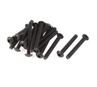 sourcing map 3/16"-24x1-1/2" 10.9 Acciai legati a brugola testa bombata vite bullone 20pz.