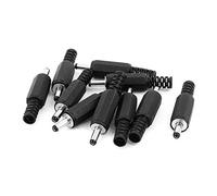 sourcing map 3,5x1,35mm CC Maschio Connettore Alimentazione Alimentazione Estremità Saldatura Adattatore Fai da te CC Canna Connettori Sostituzione 10pz