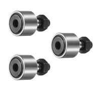 sourcing map 3 cuscinetti CF6/KR16 PPX in acciaio cromato, con perno a rulli, diametro 16 mm, tipo prigioniero M6, per guida per macchine utensili, presa esagonale, 3 pezzi