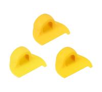 sourcing map 3 guide per cuciture per bordi da cucito a mano, 2/3/4 mm, righello guida per trapuntatura, tessuto, cucito, orlo, fai da te, giallo