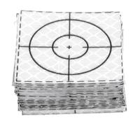 sourcing map 30 fogli riflettori per indagini, 40 mm x 40 mm, autoadesivi, per topografia, target, stazioni totali, nastro riflettente per ispezione nave, misure tunnel, argento