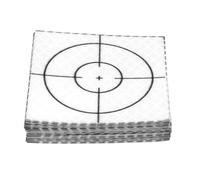 sourcing map 30 fogli riflettori per indagini, 60 mm x 60 mm, autoadesivi, adesivi per punti di rilevazione totali, nastro riflettente per navi ispezioni tunnel, argento