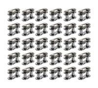 sourcing map 30 pezzi # 35 Chain Master Connect Link passo 13 mm, in acciaio al carbonio, collegamento principale di ricambio per bici bici Go Kart