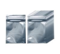 sourcing map 30 sacchetti antistatici da 10,9 x 7,1 cm, a doppio strato, antistatici, richiudibili, ESD, schermatura, per GPU, hard disk, HDD, SSD, LED, dispositivi elettronici, semitrasparenti