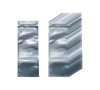 sourcing map 30 sacchetti antistatici da 10 x 30 cm, a doppio strato, antistatici, richiudibili, ESD, schermature, per GPU, hard disk, HDD, SSD, luci LED, dispositivi elettronici