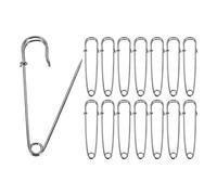 sourcing map 30 spille da balia da 70 mm, in acciaio galvanizzato, grandi, resistenti, per cucito, vestiti, cucito, artigianato, fai da te, pistola