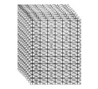 sourcing map 35 sacchetti antistatici con apertura superiore, sacchetti piatti con schermatura ESD, con etichette antistatiche per dispositivi elettronici, 22,9 x 27,9 cm