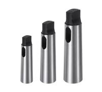 sourcing map 3PCS Morse Taper Adapter MT2-1、MT3-2、MT4-3 Precisione 0,02 mm Manicotto per trapano in acciaio ad alto tenore di carbonio Riduzione Morse Taper Centro Manicotto Riduttore Manicotto