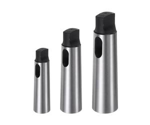sourcing map 3PCS Morse Taper Adapter MT2-1、MT3-2、MT4-3 Precisione 0,02 mm Manicotto per trapano in acciaio ad alto tenore di carbonio Riduzione Morse Taper Centro Manicotto Riduttore Manicotto