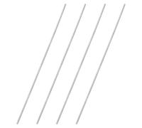 sourcing map 4 aste completamente filettate M2 x 0,4 mm, passo 160 mm / 6 | Acciaio inossidabile 304 Destra Filettature grossolane Borchie Aste a Vite Elementi di fissaggio per Ancoraggi Bullone Ganci