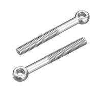 sourcing map 4 bulloni ad occhiello di sollevamento M8 x 70 mm, in acciaio inossidabile 304, per macchinari e spalline, anello di sollevamento per valvole a saracinesca per tubazioni, elementi di