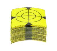 sourcing map 40 fogli riflettori per indagini, 60 x 60 mm, autoadesivi, nastro riflettente per indagine, bersaglio per stazioni totali, verde