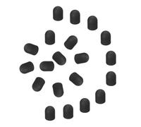 sourcing map 40 punte di ricambio per penna stilo da 5,5 mm, conduttive e capacitive, in gomma siliconica, colore nero
