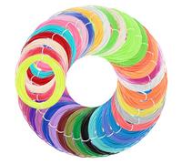 sourcing map 40 ricariche di filamento per stampante 3D in ABS per penna 3D, ogni colore da 2,5 m per un totale di 1,75 mm, per la maggior parte delle penne da stampa 3D