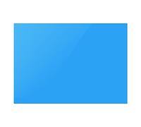 sourcing map 4Pcs A4 Gel Luce Filtro Illuminazione Overlay Trasparente Correzione del Colore Plastica Vinile PVC Fogli Fotografia Televisione Blu, 0.3mm