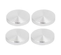 sourcing map 4pz 60mm diam. 10mm spessore filettatura M10 Disco in alluminio utensili per il tavolo di vetro